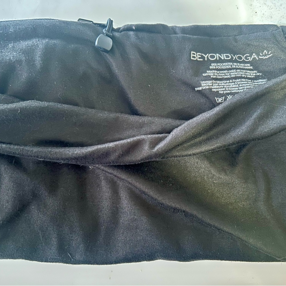 Beyond Yoga Charcoal Infinity Scarf